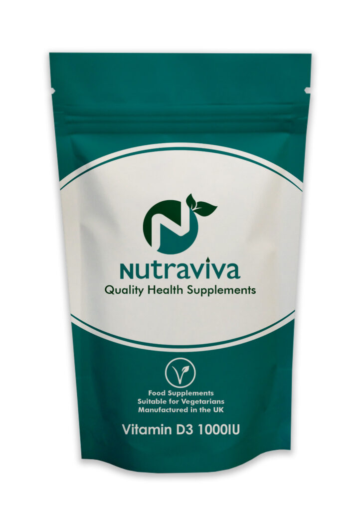 Vitamin D3 1000 IU - Nutraviva